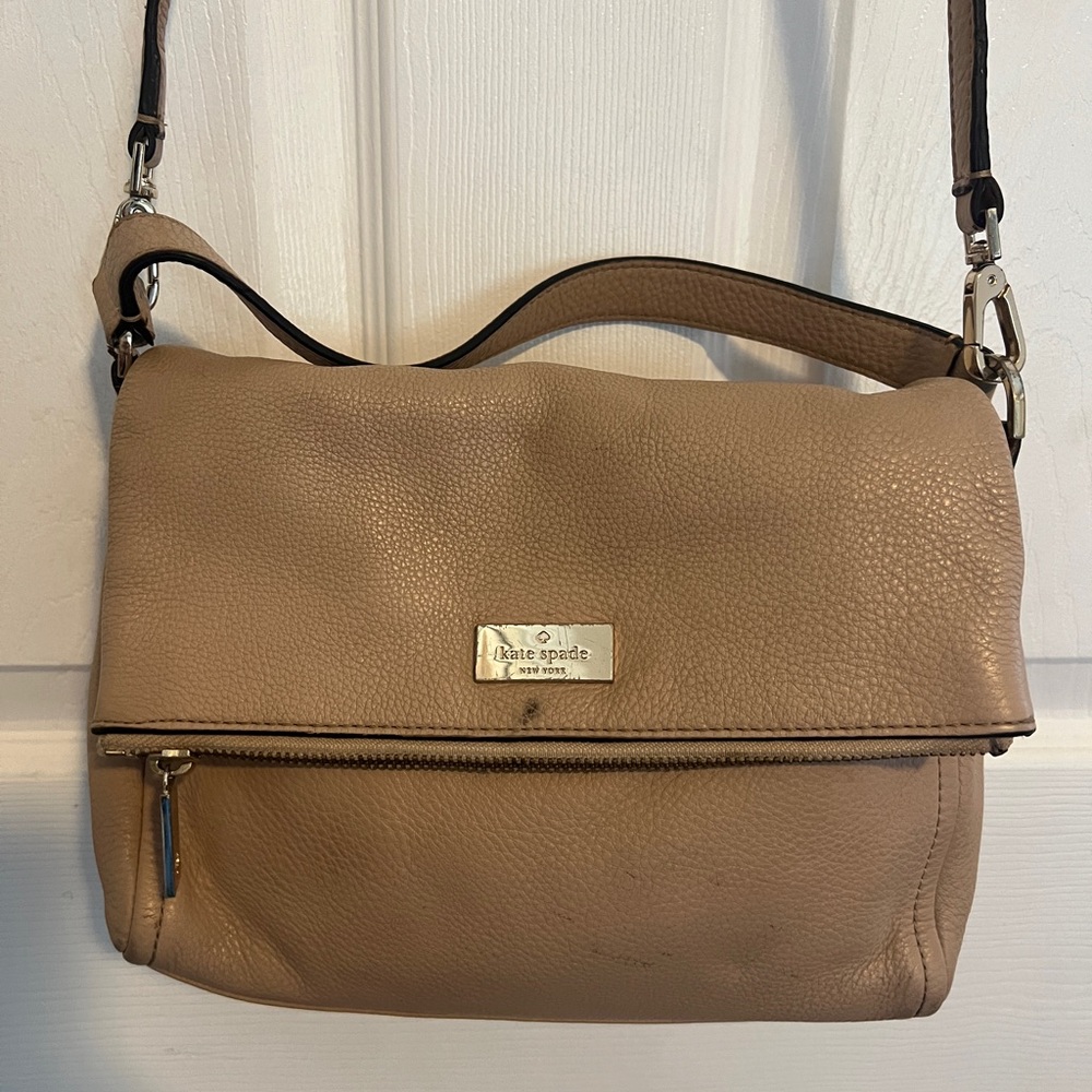 Kate Spade Leather Bag - Nude